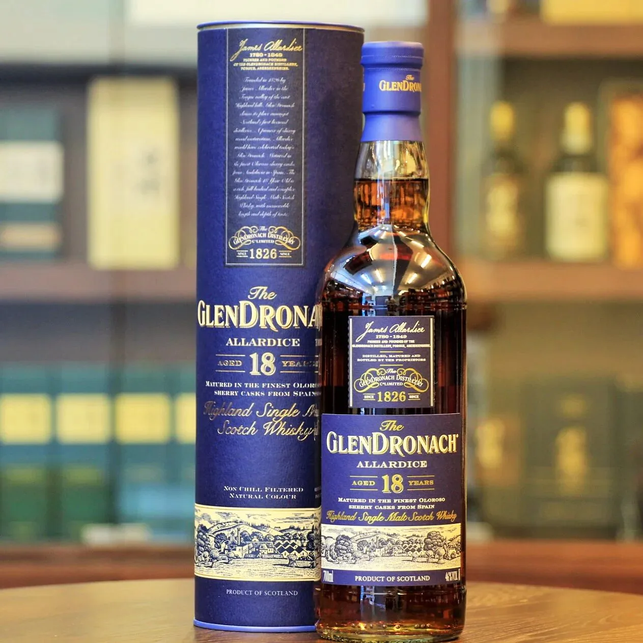 Glendronach 18yo Allardice Single Malt Scotch Whisky － 皇后乾杯